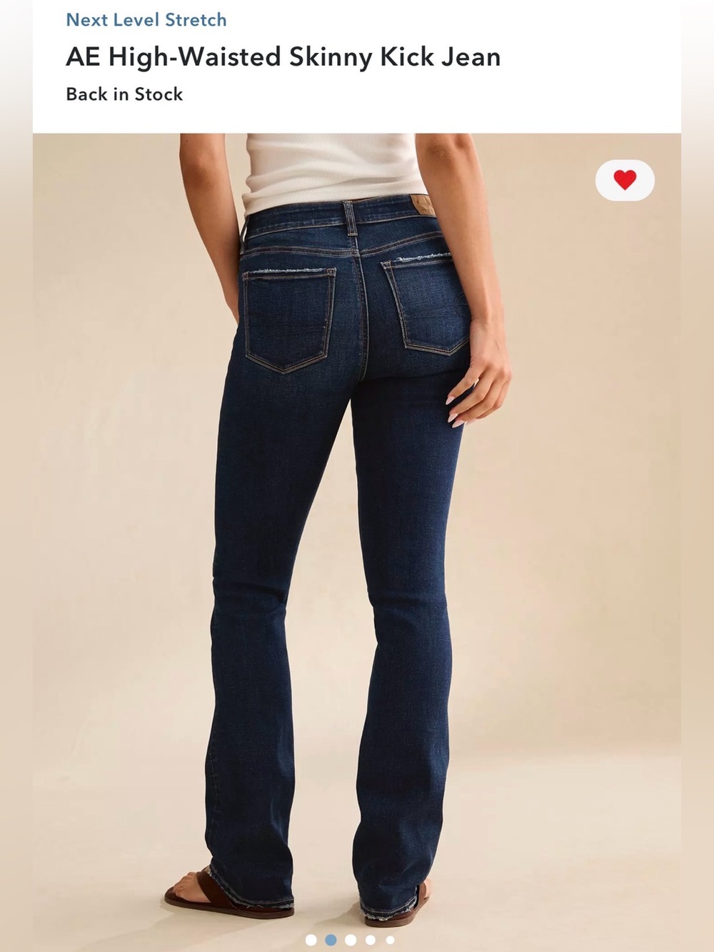 NWOT American Eagle High Waisted Skinny Kick Bootcut Jeans 💕